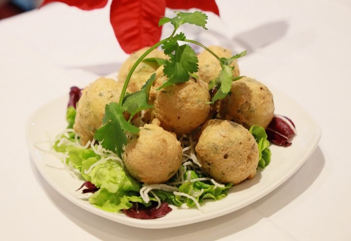 Buñuelos crujientes de tofu a las cinco especias
