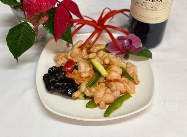 Crevettes sautées à l’impérial - piquant