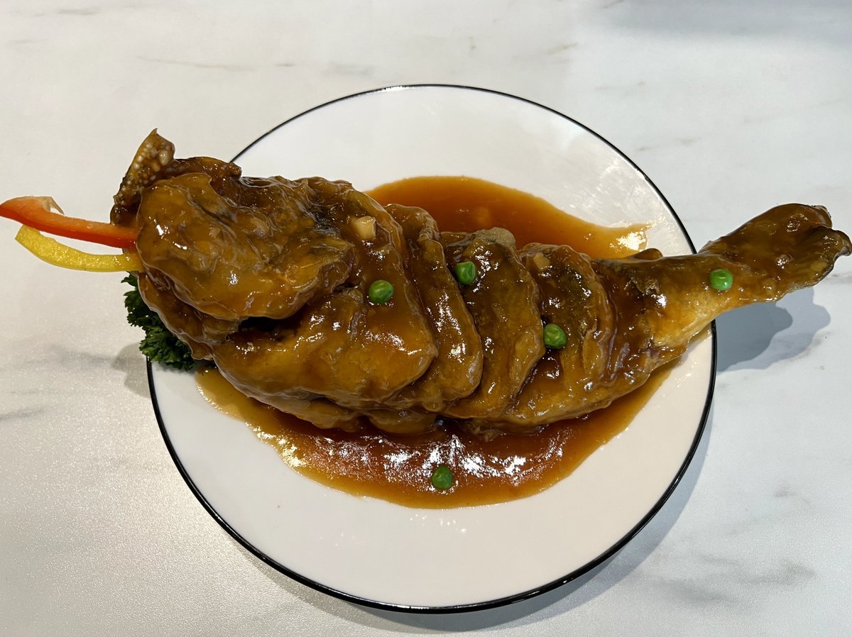 Dorade croustillante à la sauce aigre douce