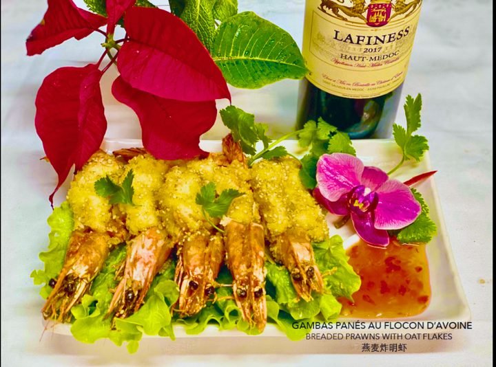 Langostinos empanados del chef