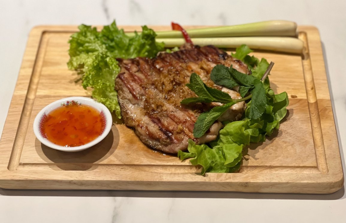 Grilled lemongrass chicken
