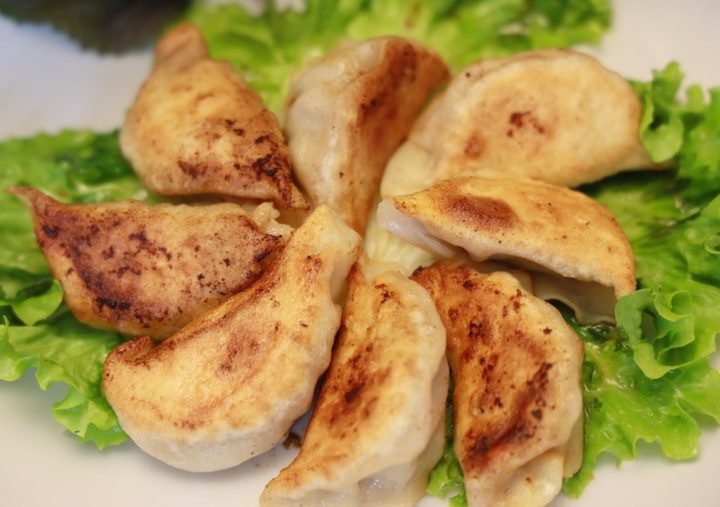 Raviolis a la plancha (Gyoza)
