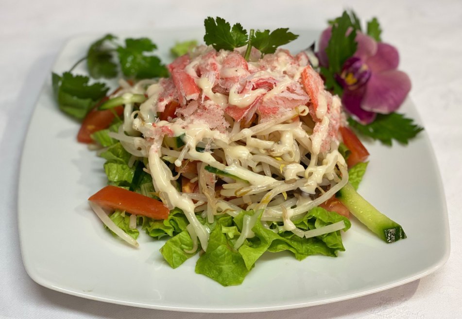 Chinese crab salad
